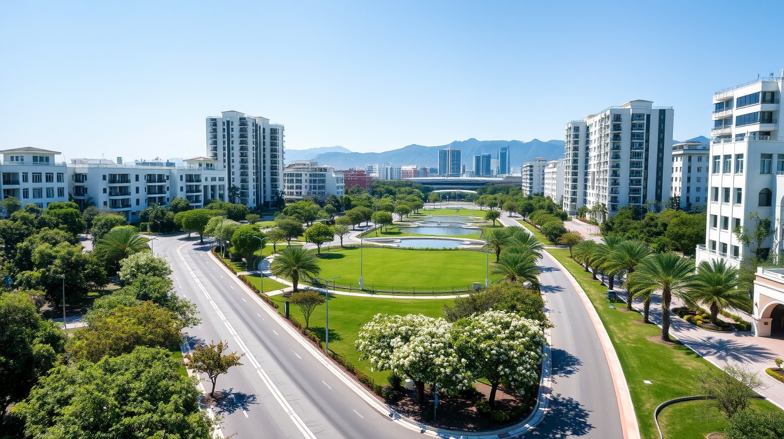 北區城市景觀示意圖