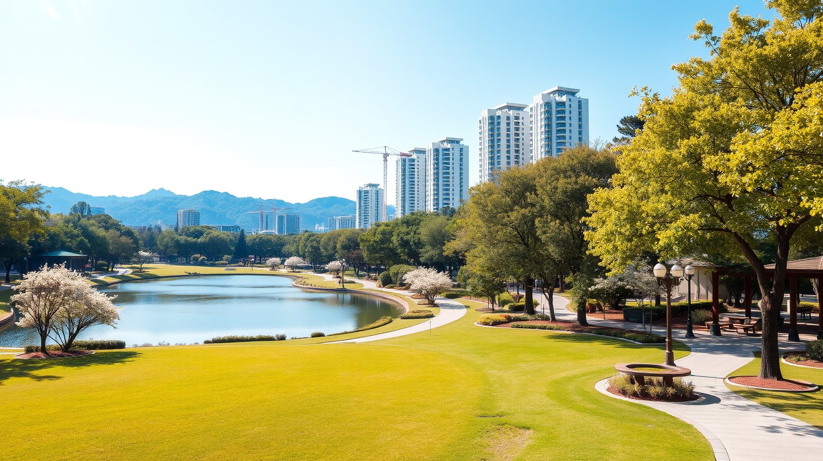 南屯區城市景觀示意圖