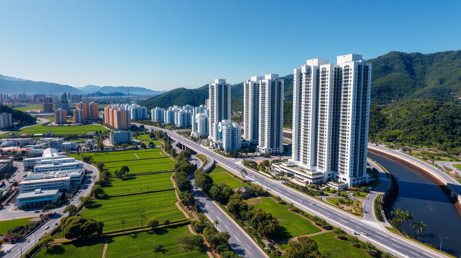 太平區城市景觀示意圖