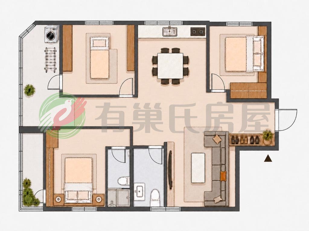 南屯釋出｜千萬以內｜精裝質感美三房