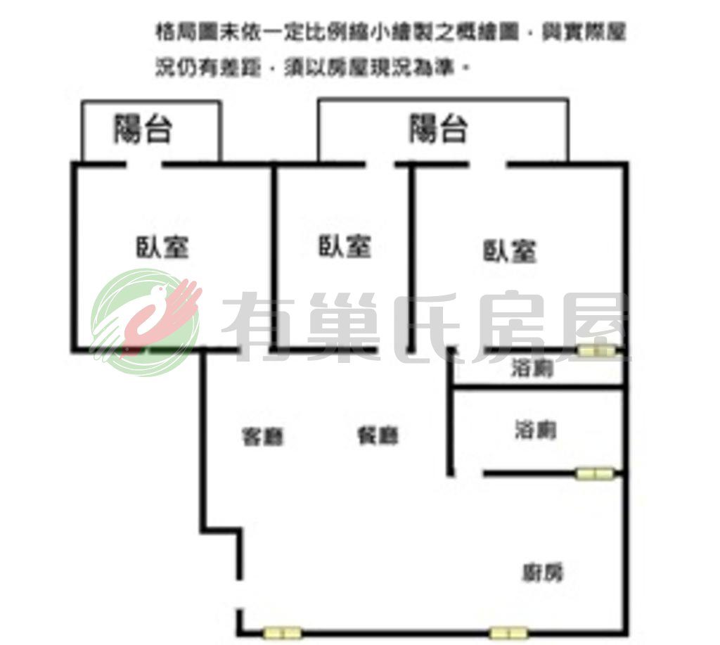 台中大里全新整理電梯三房首購首選美宅