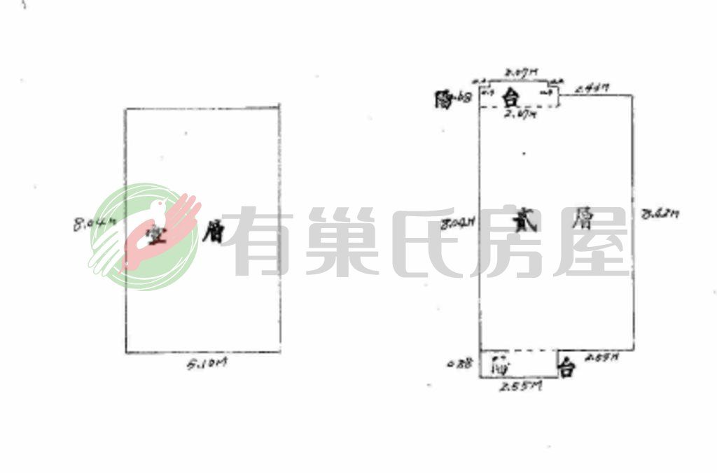 面寬五米方正格局雙面採光居家明亮舒適透天
