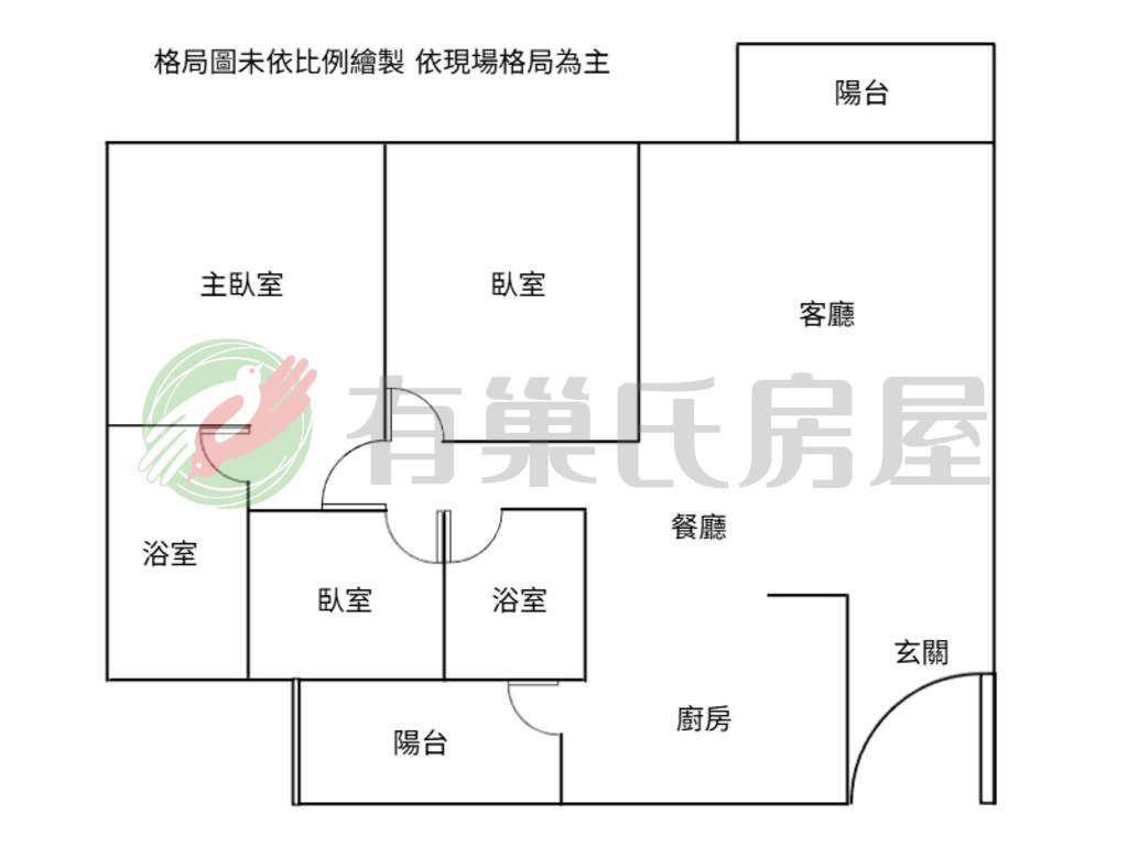 勝美有禮全室裝潢三房平車後棟稀有釋出起家厝
