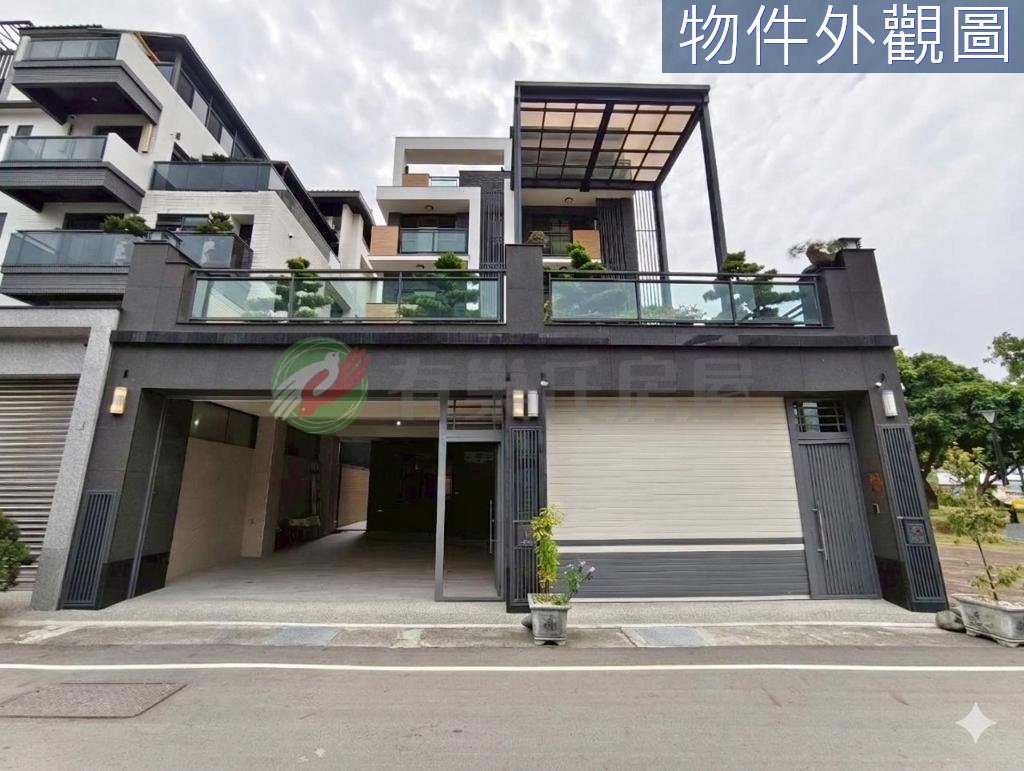 北屯｜五套房多車電梯豪墅｜公園首排｜換屋首選