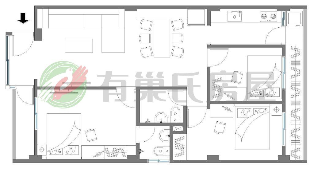 西區永安街精裝寓，拎包入住美學家