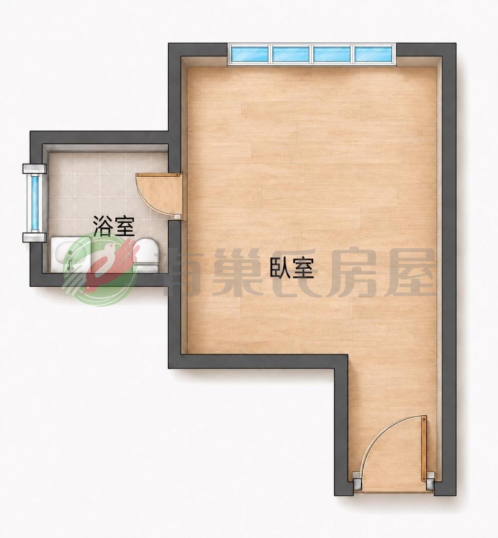 西區五權車站.城市經典.小資大套房