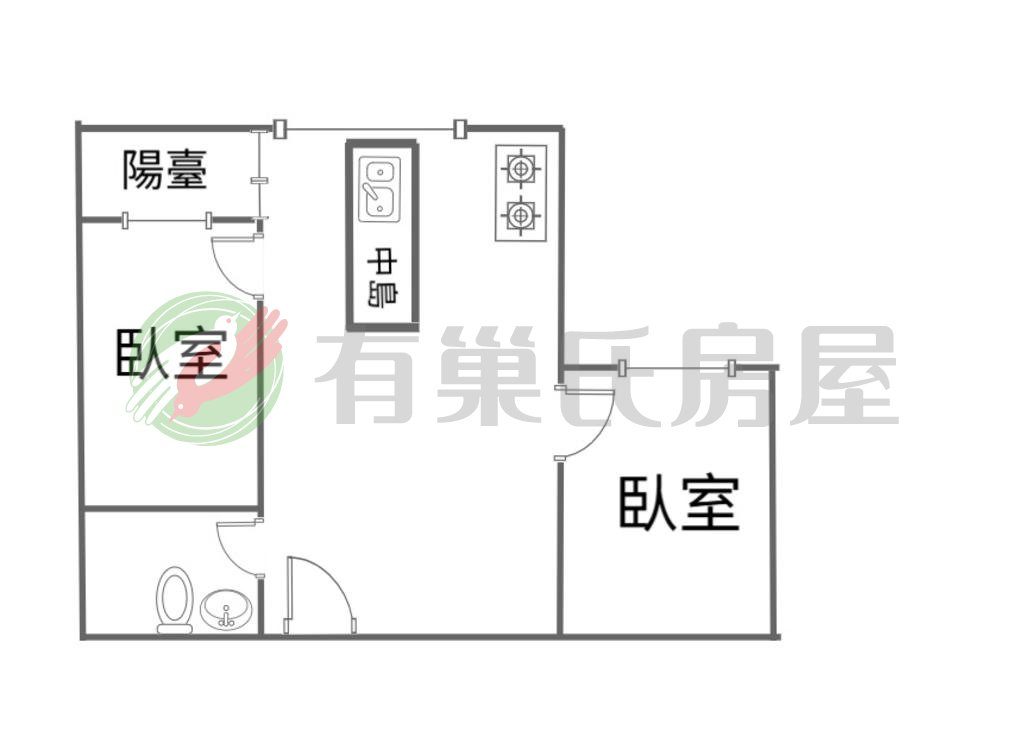 東區｜泓瑞拉拉漾｜全新兩房平車視野戶