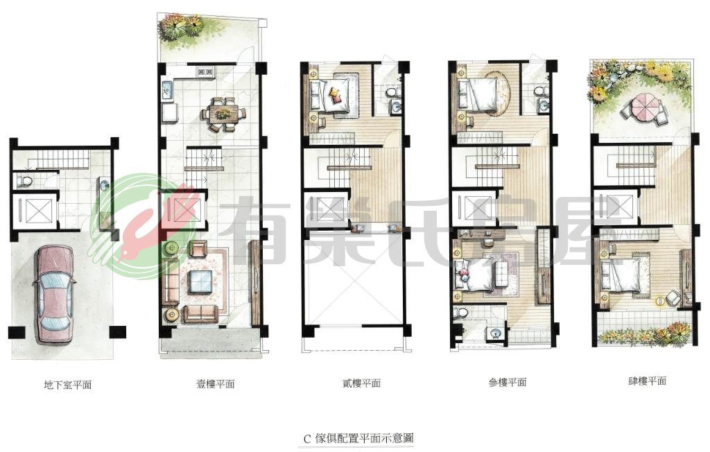 新社森林花園-人車分道電梯休閒別墅D棟